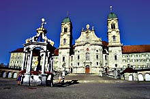 Einsiedeln in Summer
